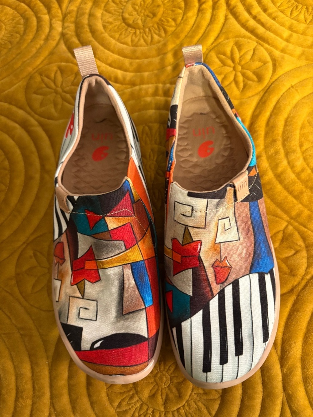UIN Women Art Travel Shoes